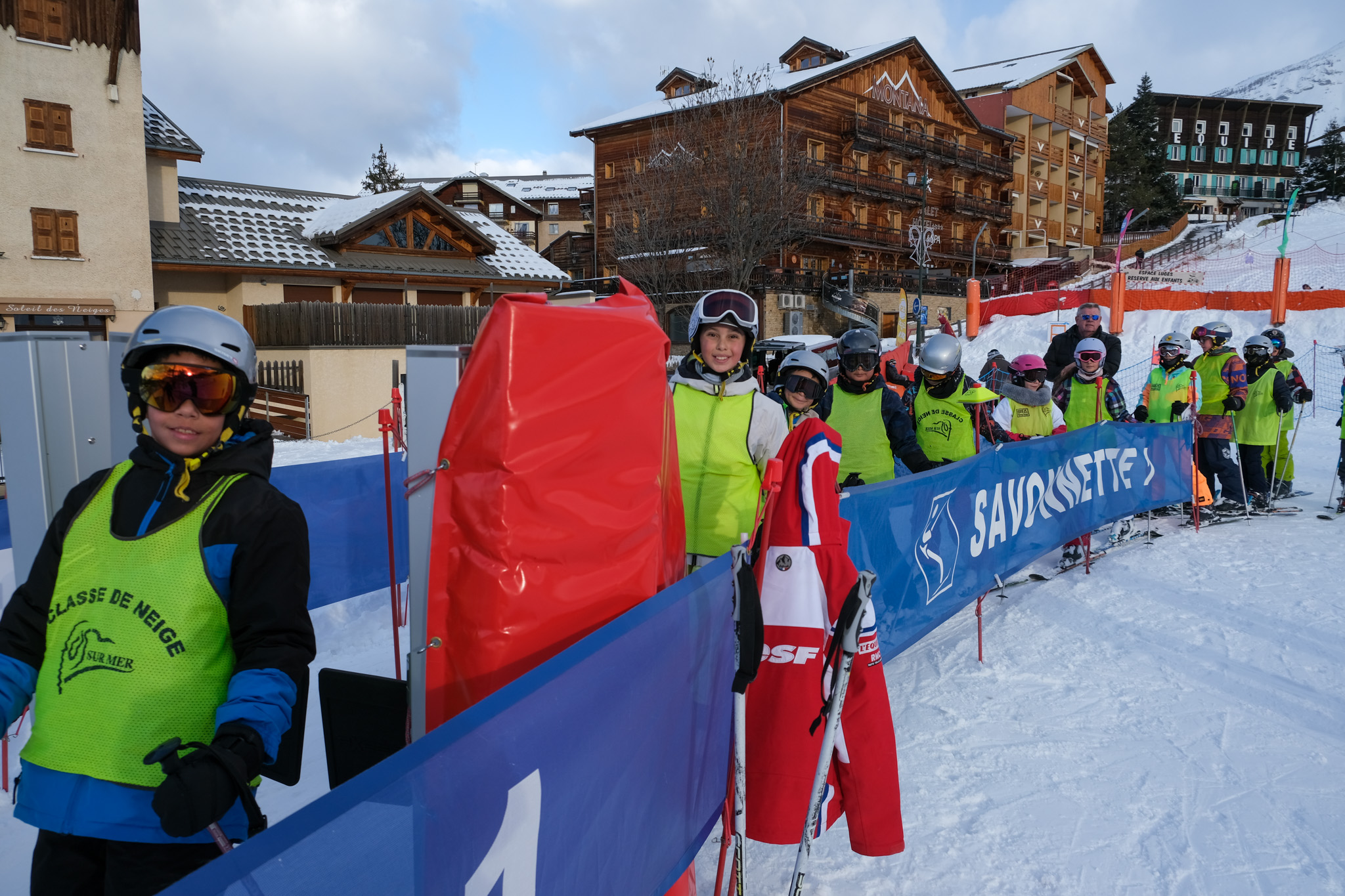 Les classes de neige s’enchainent à la station du Sauze FossurMer